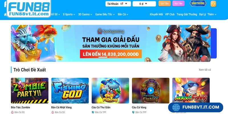 Giới Thiệu FUN88 - Sân Chơi Đẳng Cấp Cho Mọi Cược Thủ 3 Giới thiệu sản phẩm cá cược hấp dẫn tại FUN88