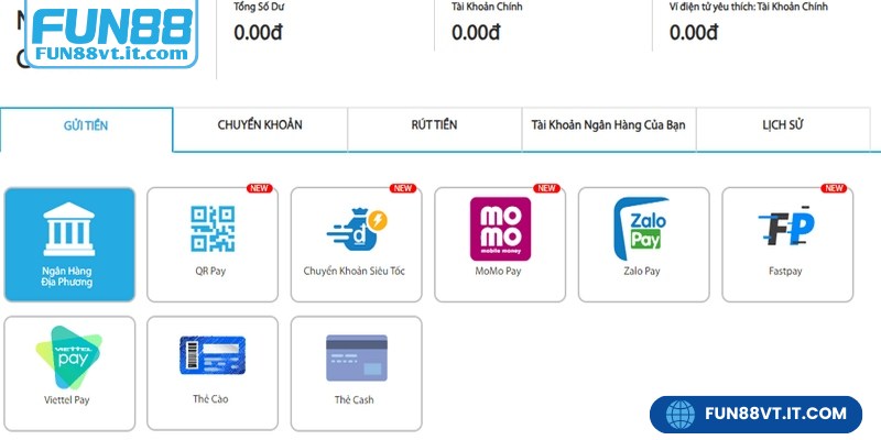 Nếu nạp tiền FUN88 bị lỗi thì phải làm sao?