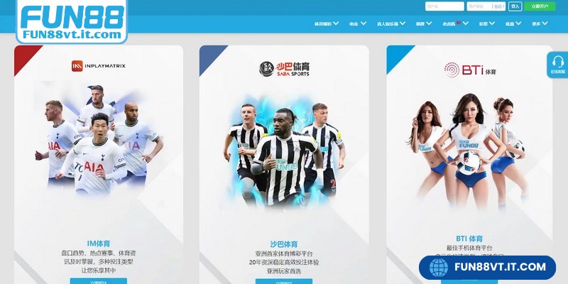 Đăng nhập trang chủ của nhà cái FUN88